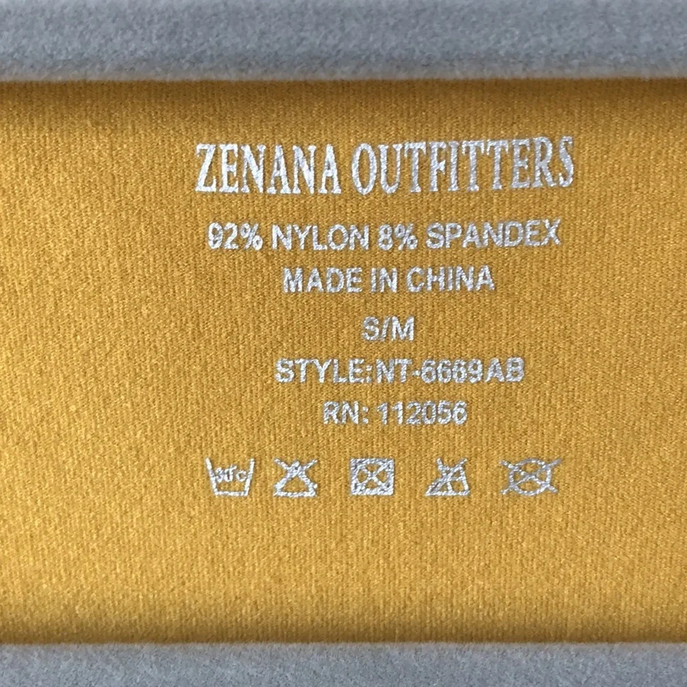 Zenana Outfitters Mustard Yellow Extra Long Tank Top - Picture 3 of 3